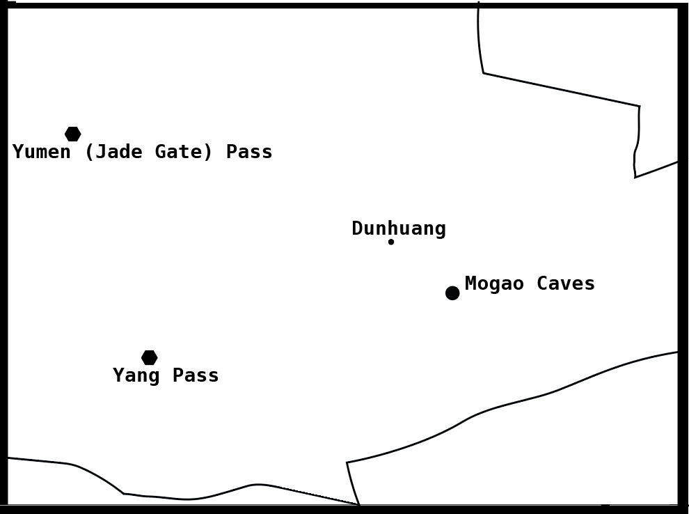 dunhuang map