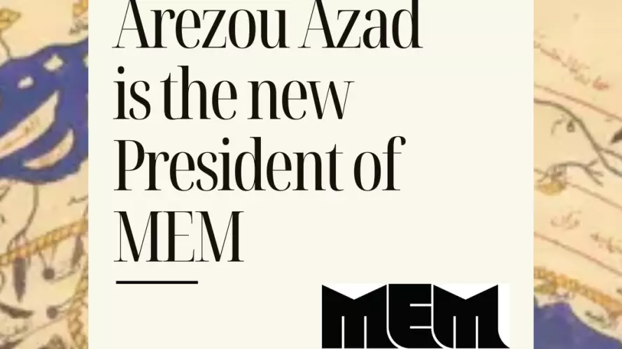 azad elected as mem president