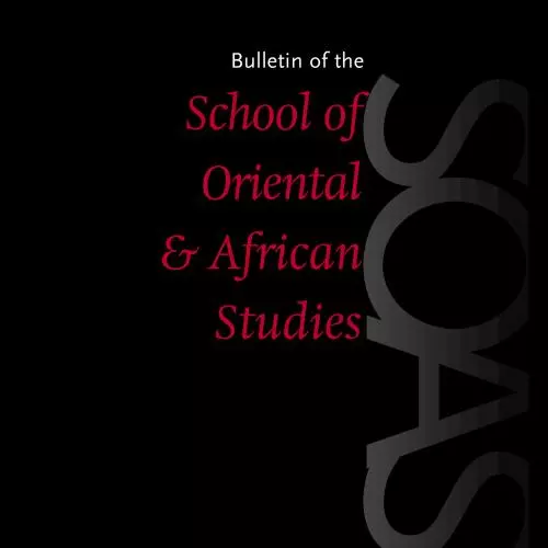 bulletin of the school of oriental and african studies