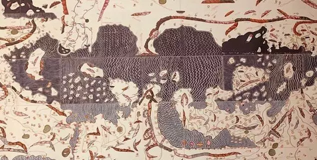 12th Century map of the world by Al Idrisi - image from collection at Bodleian Library